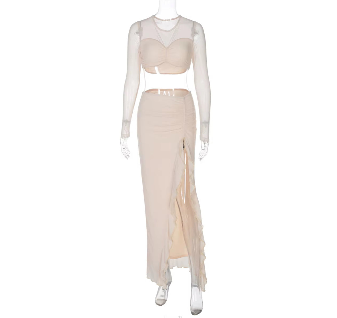 Into My Arms Ruffle Skirt Set