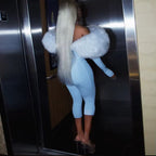 Think You’re Special Plush Fur Bodysuit