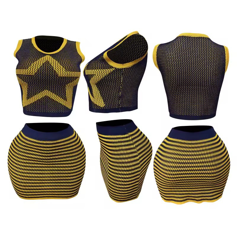 Five Star Chick Skirt Set