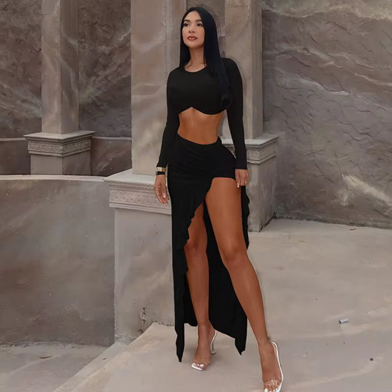 Into My Arms Ruffle Skirt Set