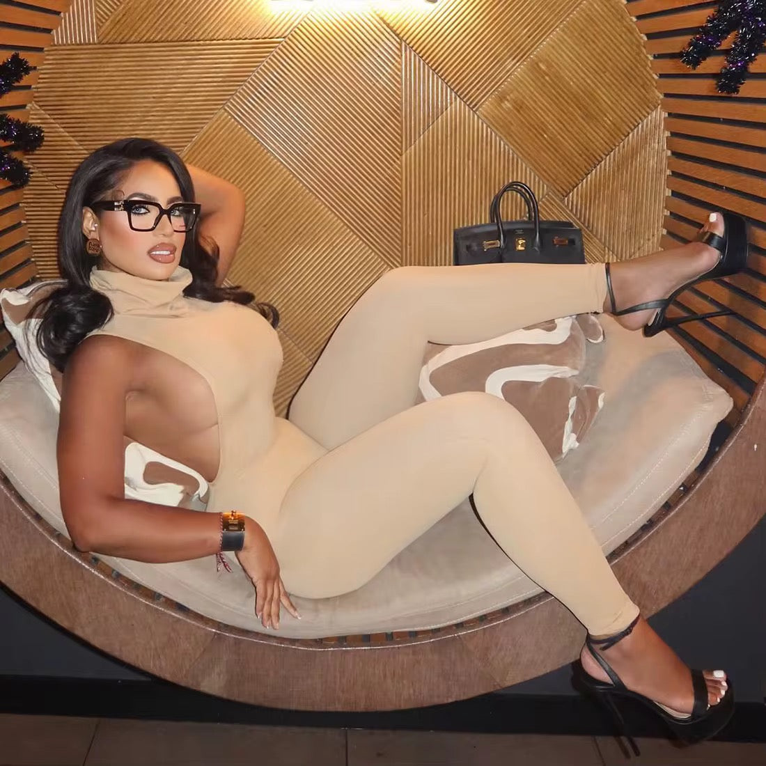 NCKD Nude Jumpsuit