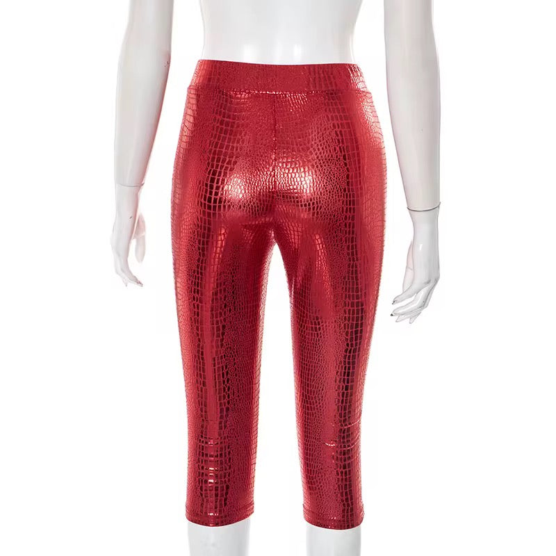 Red Moon High Waist Pants