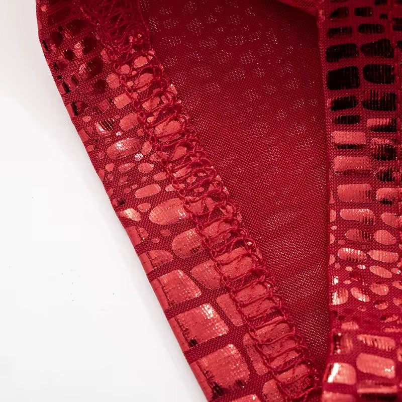 Red Moon High Waist Pants