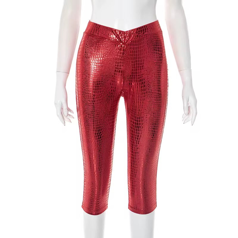 Red Moon High Waist Pants