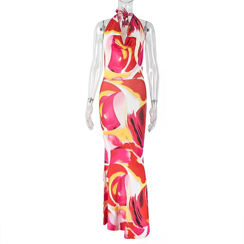 Send The Location Flora Maxi Set