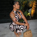 Everything Puccii Halter Jumpsuit