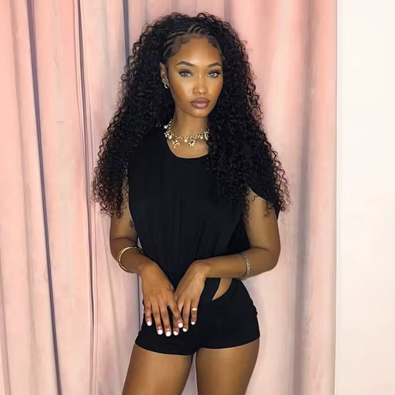 Outta Pocket Bodysuit Shorts Set - White