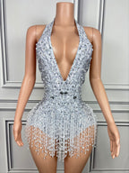 Pretty Little Dolly Pearly Romper