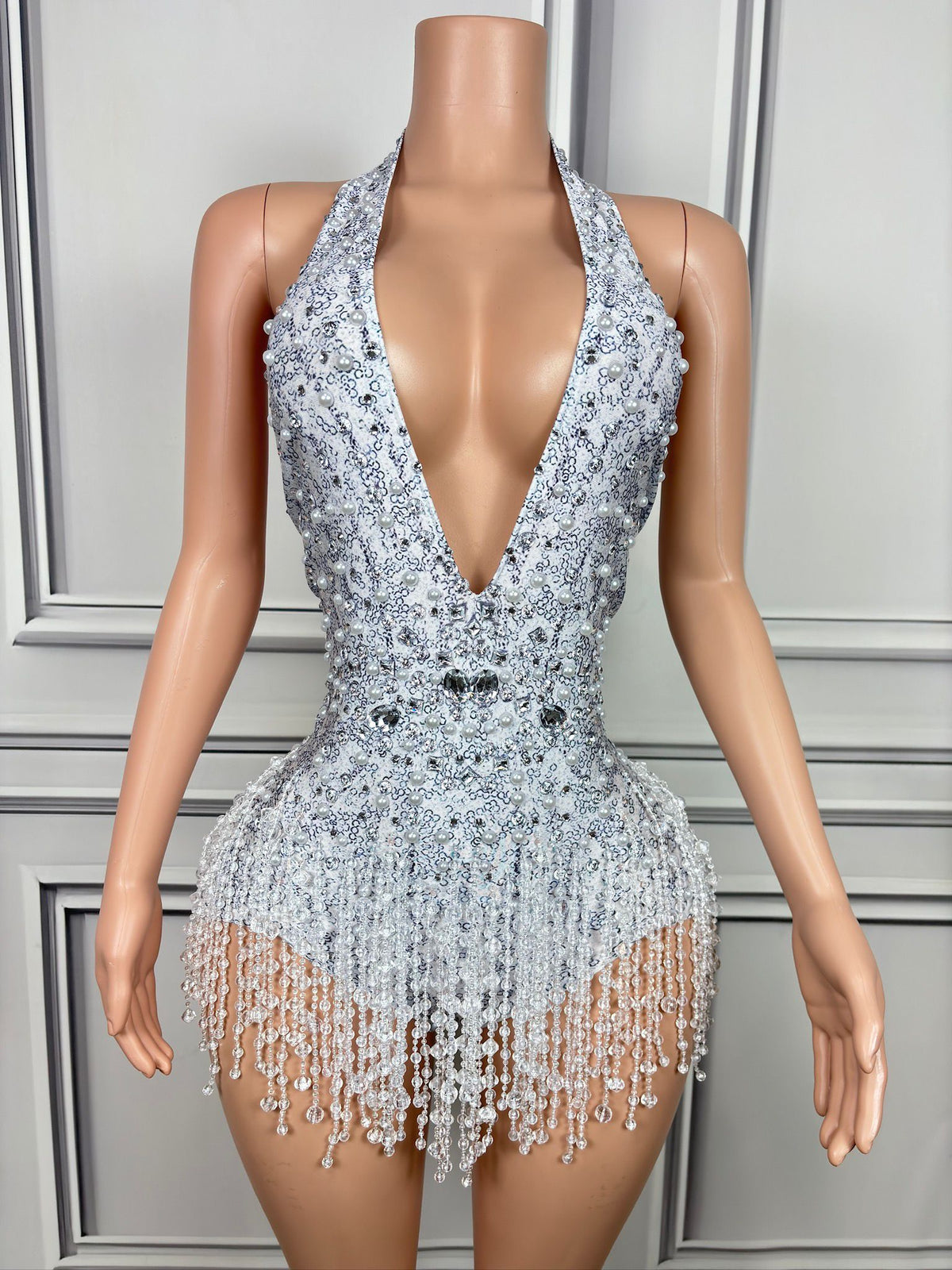 Pretty Little Dolly Pearly Romper