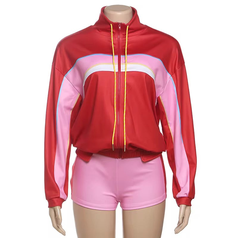 Baddie Mode Active Jogger Shorts Sets