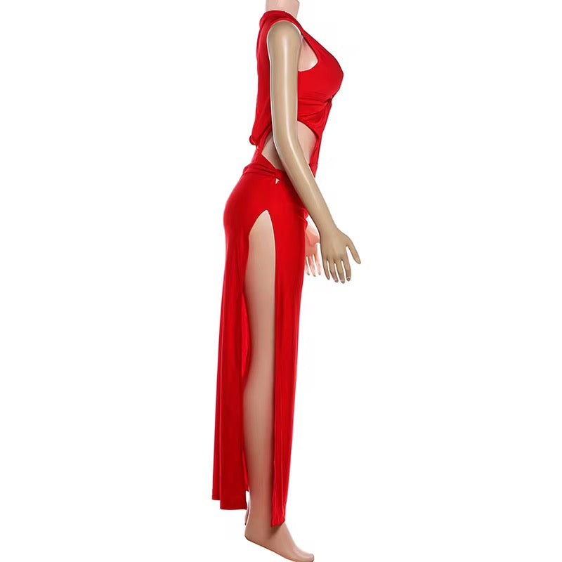 Don’t Make Me Love U Red Dress