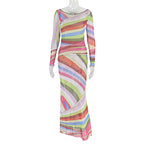 Puccii in Tulum Mesh Cover Up Dress