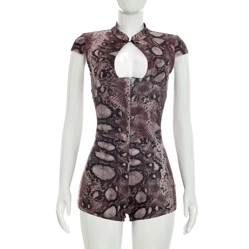 Caught Up Romper