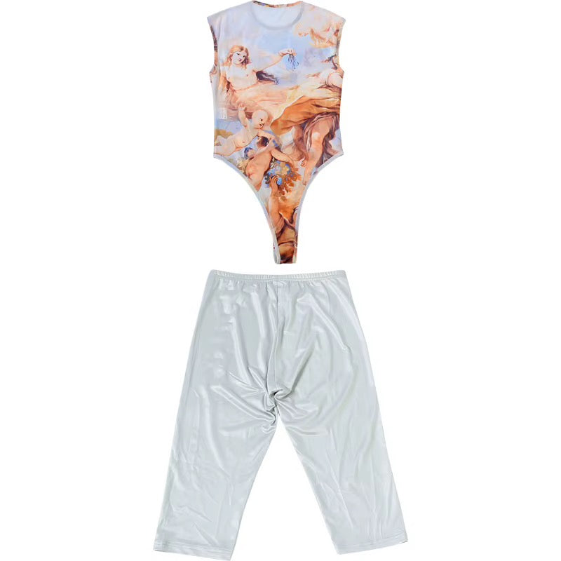 Heaven Sent Angel Capri Set