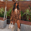 Something Beautiful Leopard Print Dress