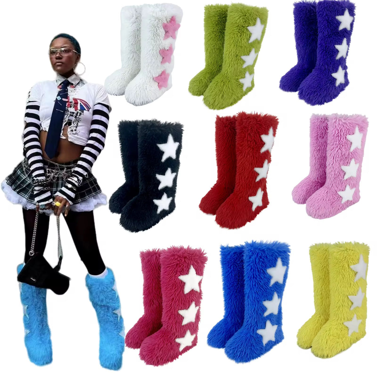 Five Star Bratz Furry Boots