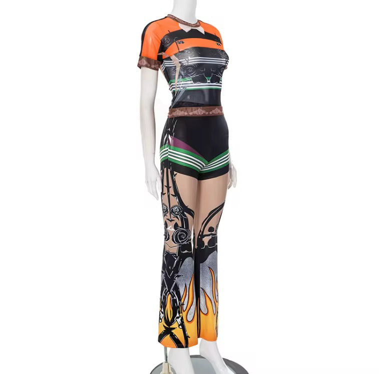 Keep It Spicy Two Piece Pants Set