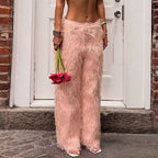 Too Plush Flare Furry Pants