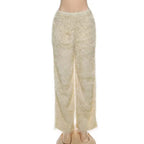 Too Plush Flare Furry Pants