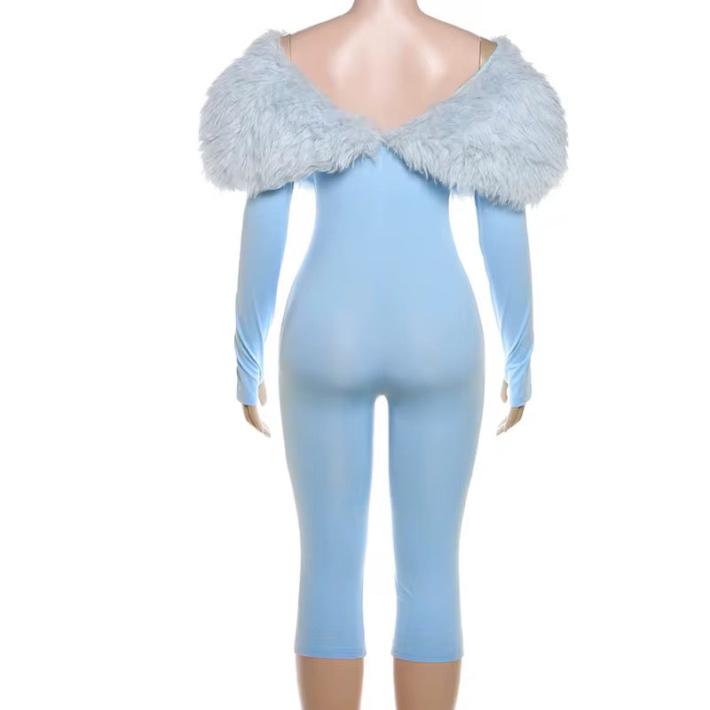 Think You’re Special Plush Fur Bodysuit