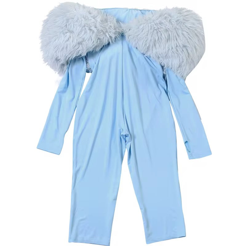 Think You’re Special Plush Fur Bodysuit