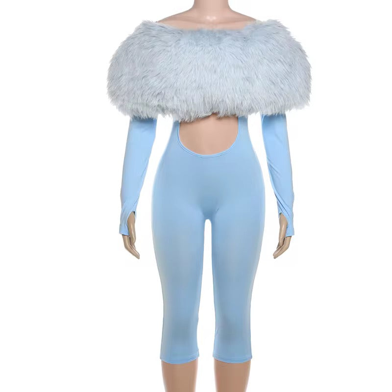 Think You’re Special Plush Fur Bodysuit