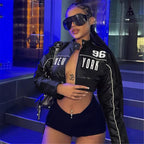 Bodega Baddie Crop Top Jacket