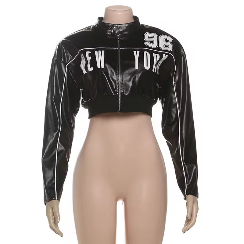 Bodega Baddie Crop Top Jacket