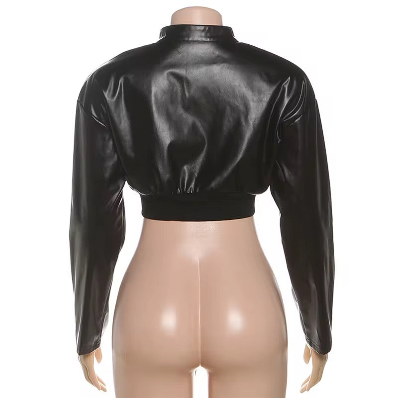 Bodega Baddie Crop Top Jacket