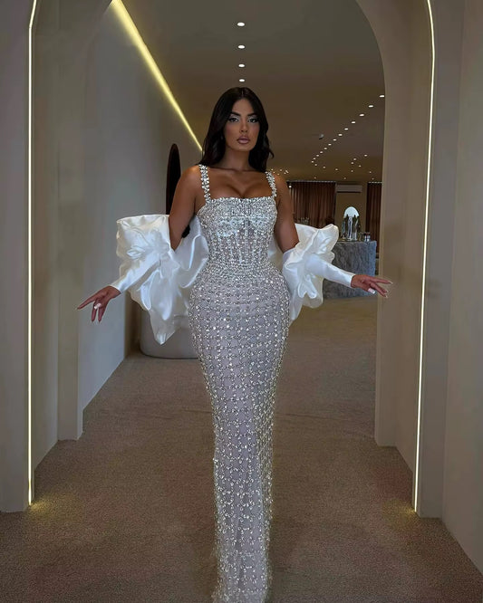 Rendezvous - Rhinestone Gown Dress