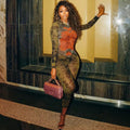 One Night Only - Vintage Print Jumpsuit