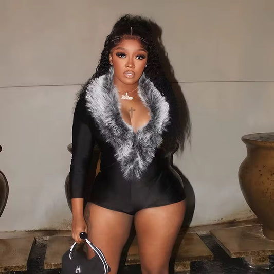 Nobody’s Girl Plush Playsuit