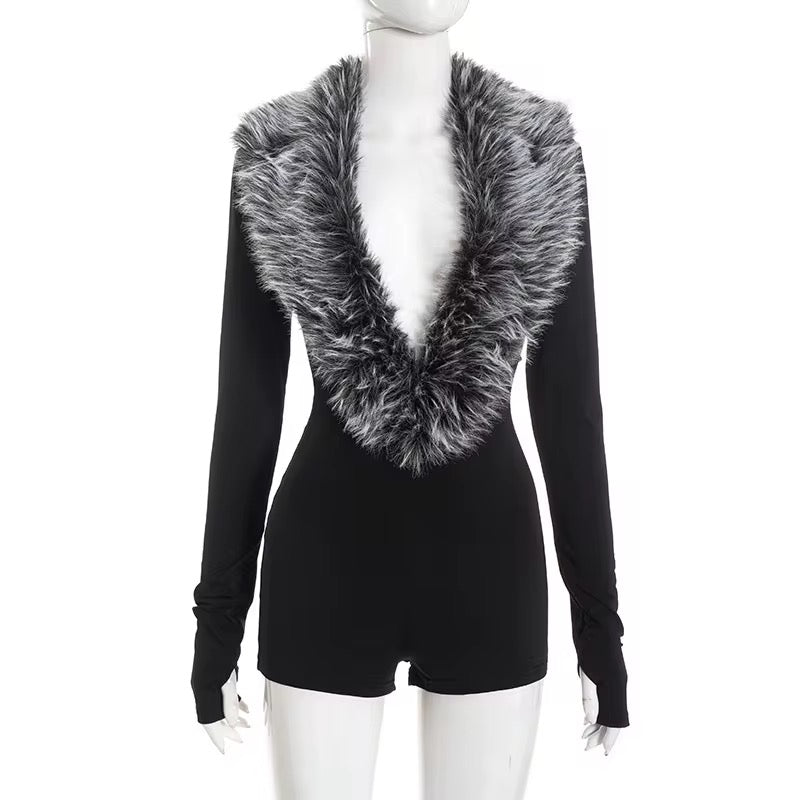Nobody’s Girl Plush Playsuit