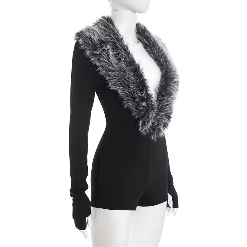 Nobody’s Girl Plush Playsuit