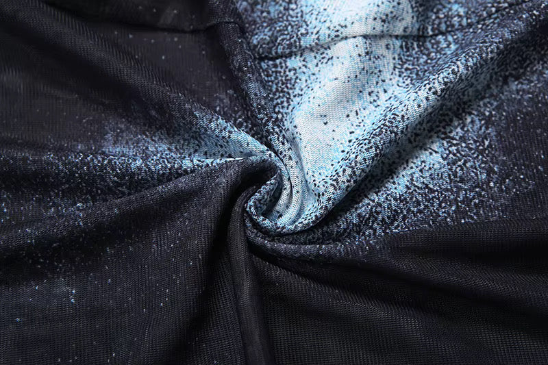 Midnight Aura Body Print Jumpsuit