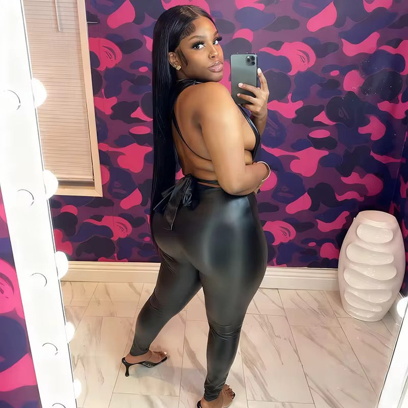 On Your Mind Halter Jumpsuit