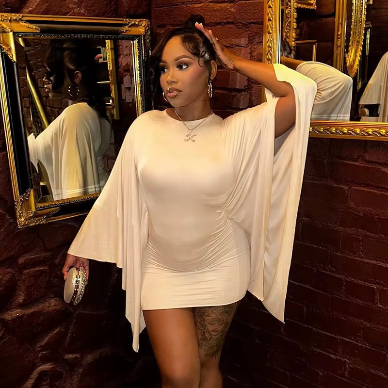 Amour Draped Mini Dress