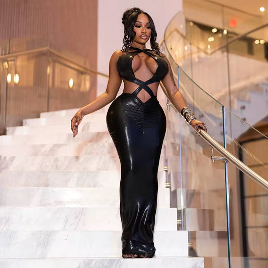 Cheers To The Moment Dress - Black