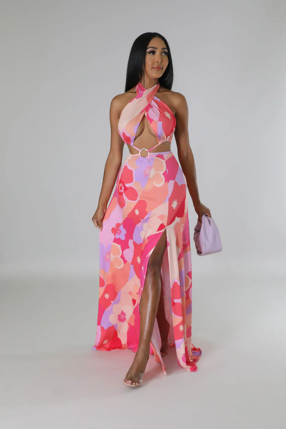 Petals & Prosecco Maxi Dress