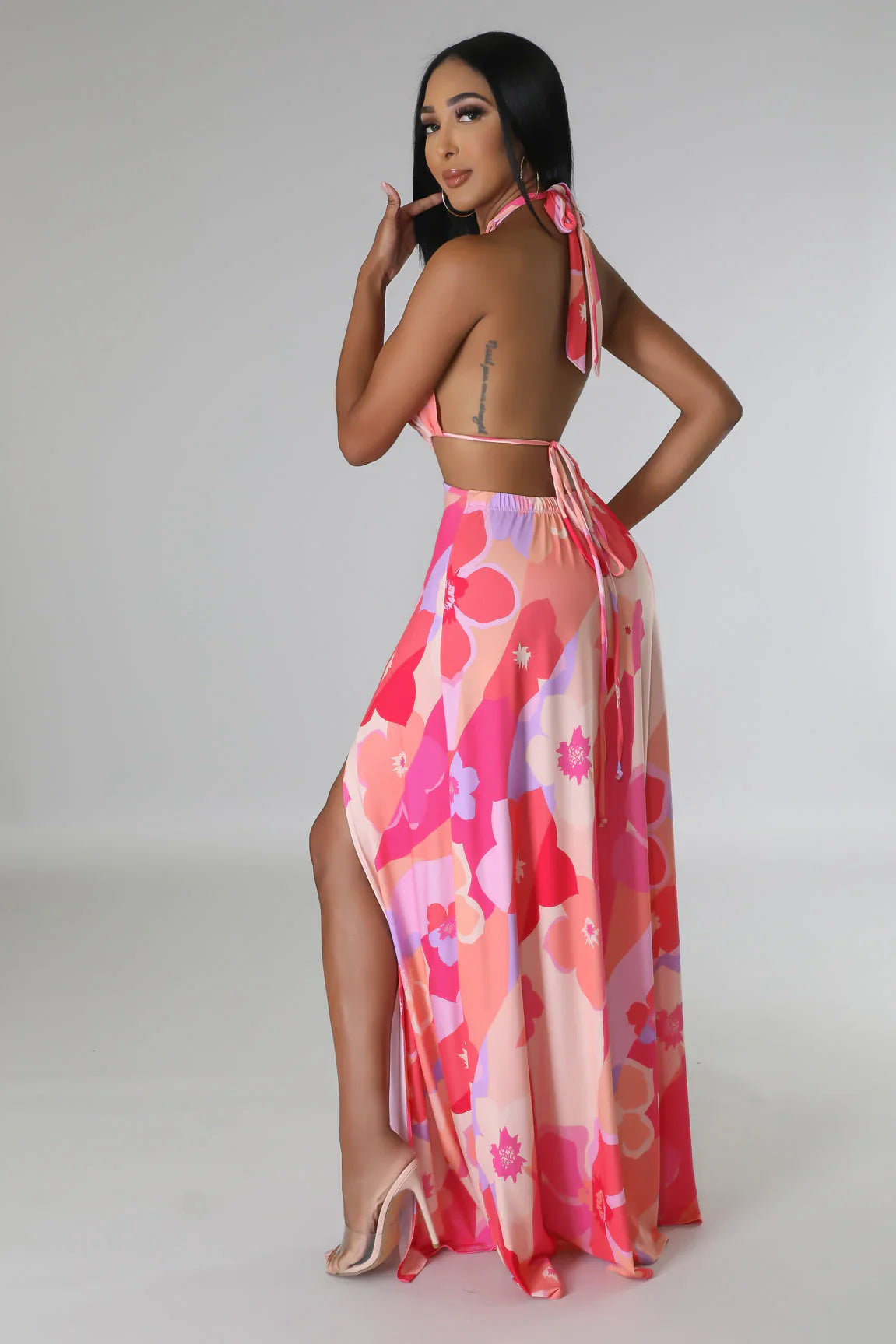 Petals & Prosecco Maxi Dress