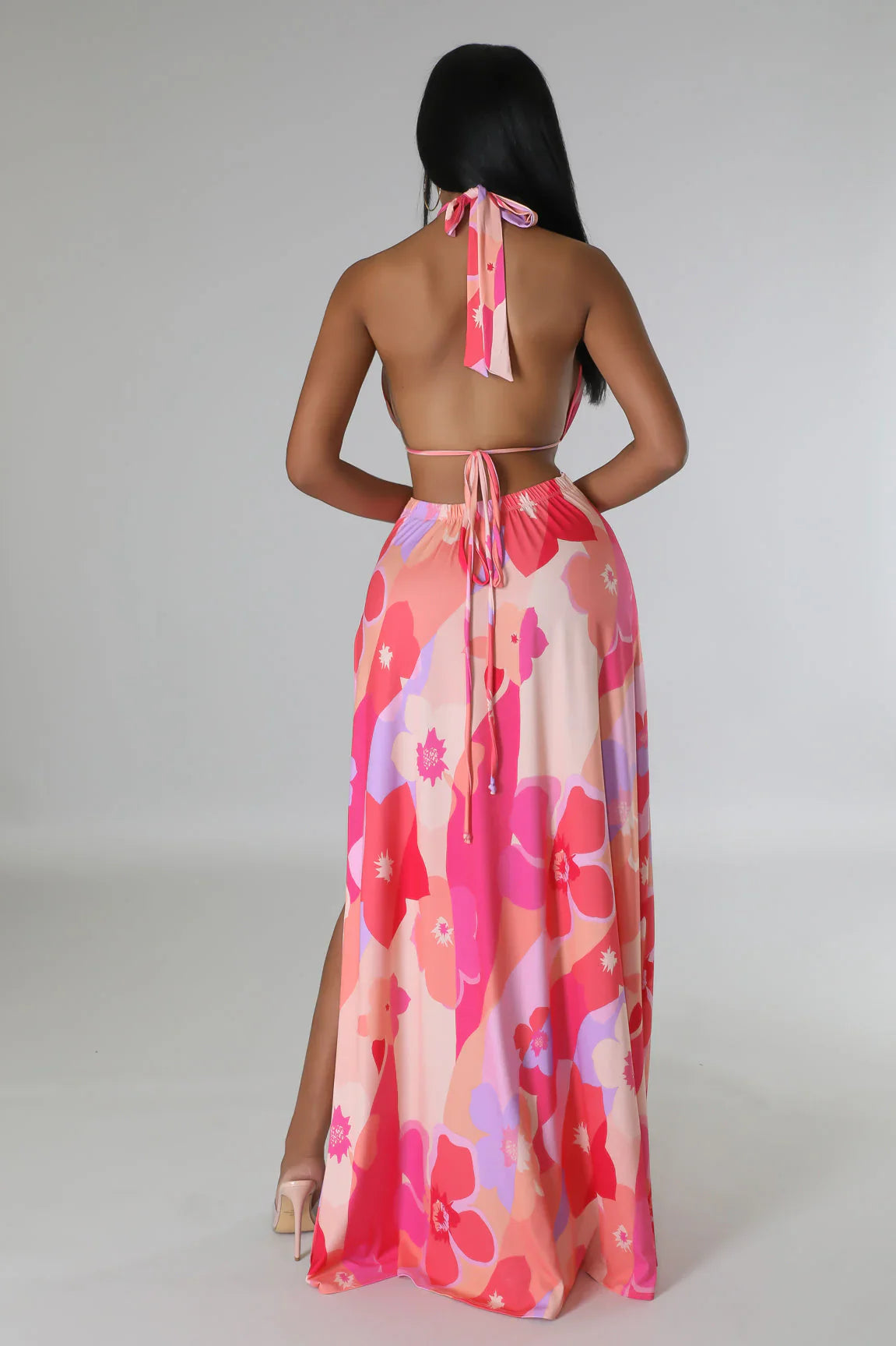 Petals & Prosecco Maxi Dress