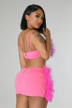 Rainbow Ruffle Fantasy Skirt Set
